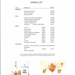 Drinks List V2